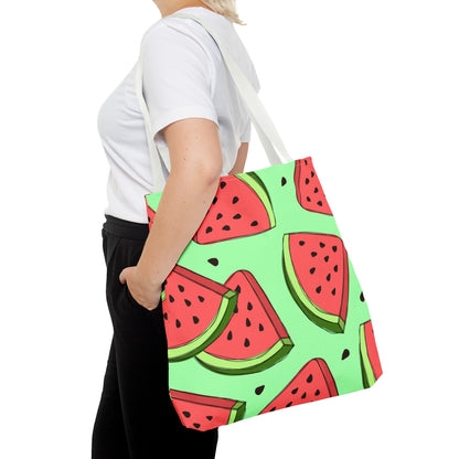 Cartoon Watermelon Tote Bag