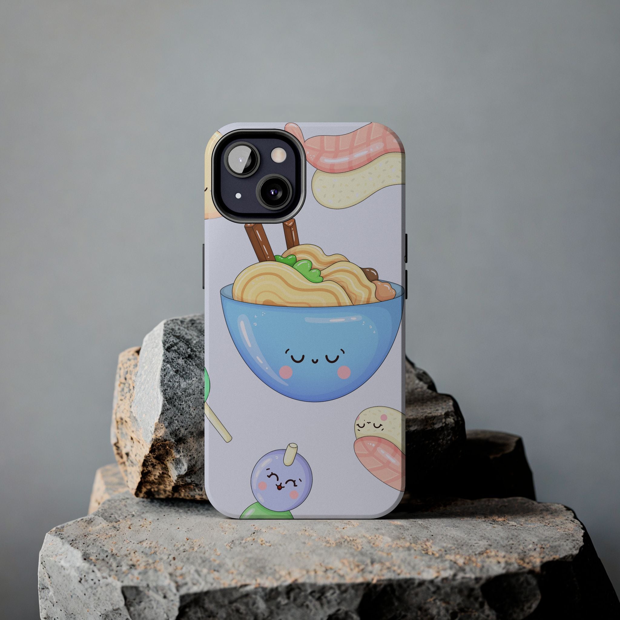 Kawaii Anime Snacks Phone Case (Apple & Android)