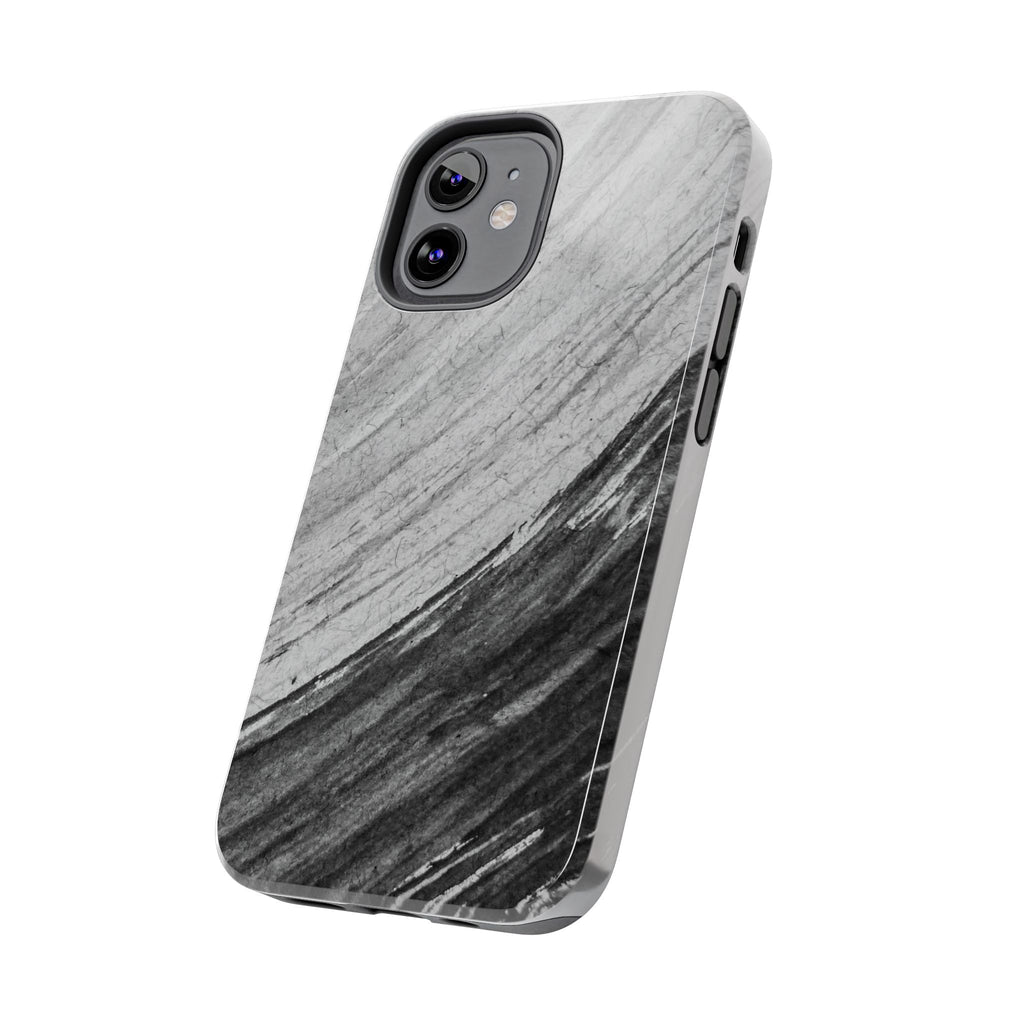 Black & Gray Phone Case (Apple & Android)