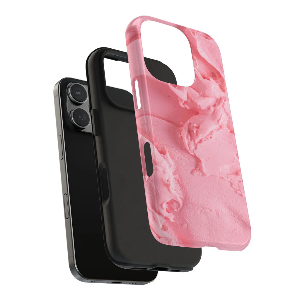 Yummy Pink Frosting Phone Case (Apple & Android) - Pink Sweetheart