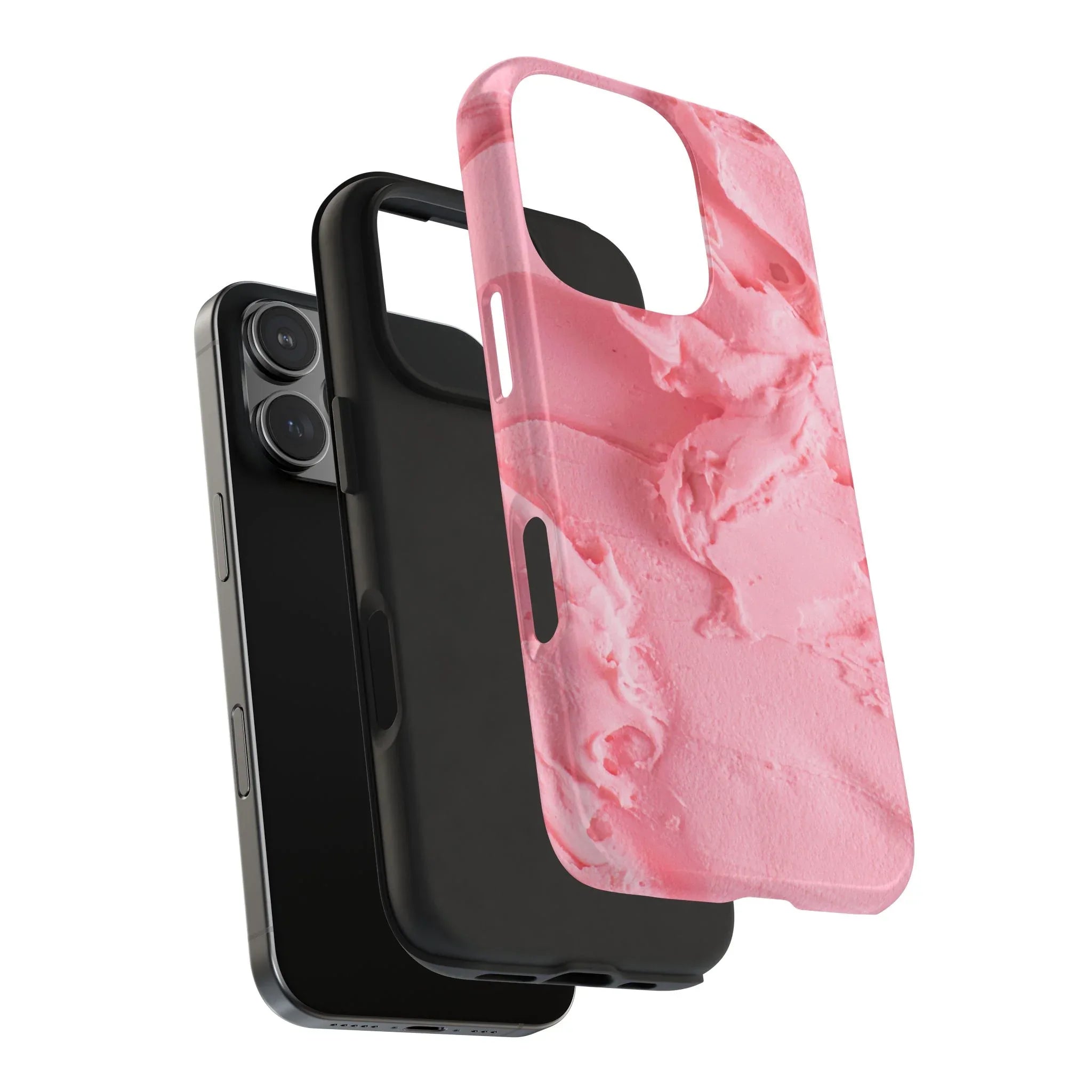 Yummy Pink Frosting Phone Case (Apple & Android) - Pink Sweetheart