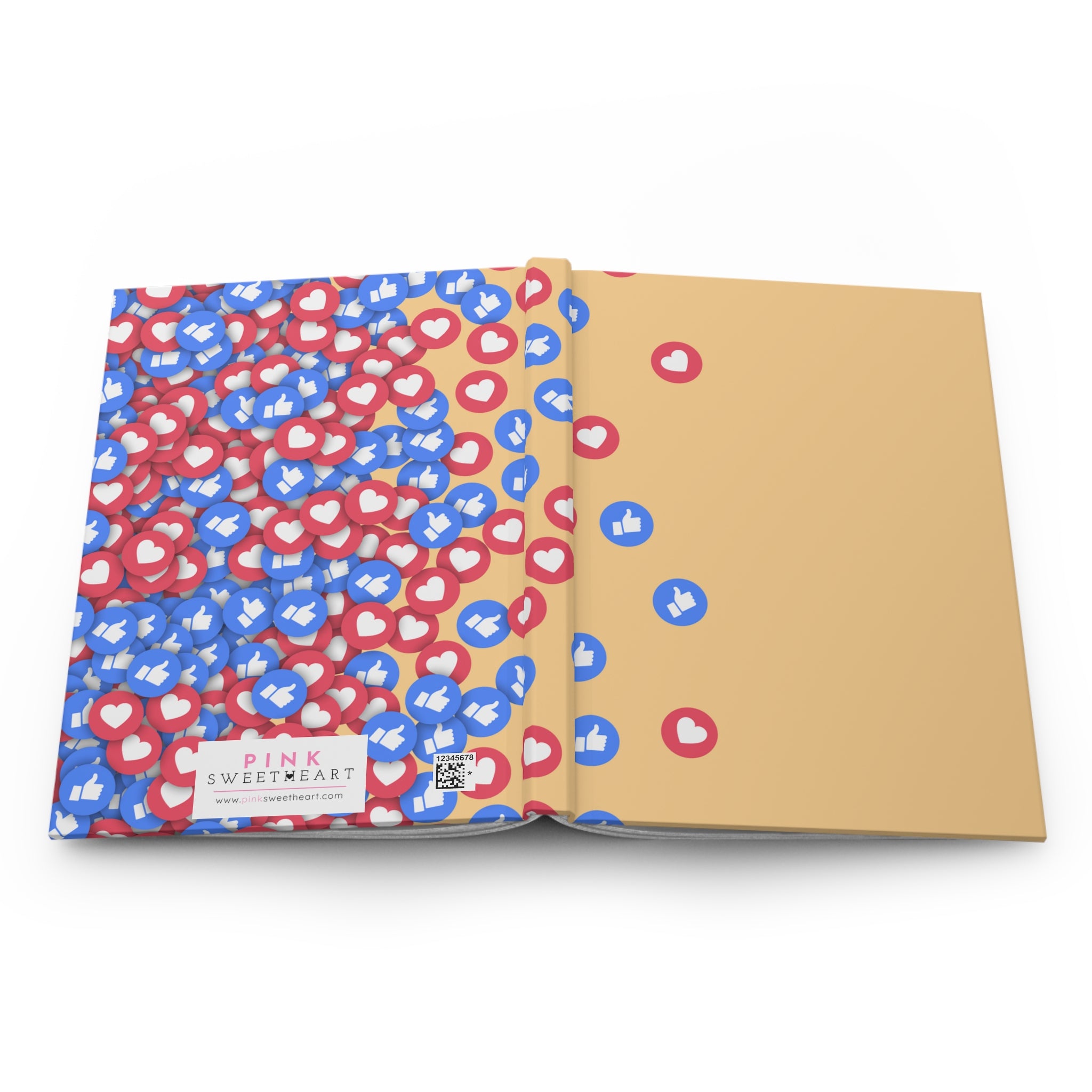 Viral en todas las redes sociales Cuaderno de tapa dura mate