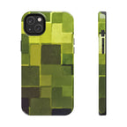 Chartreuse Patchwork Phone Case (Apple & Android)