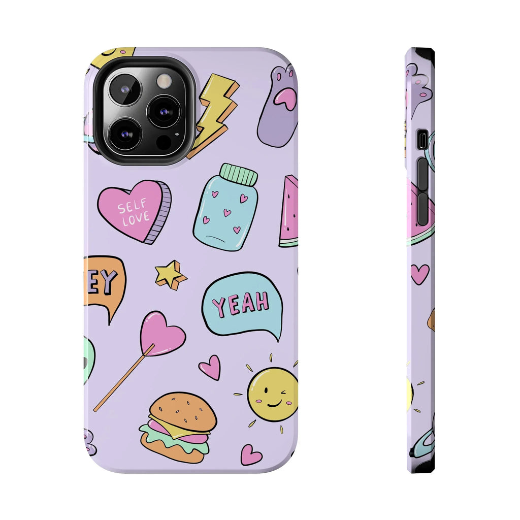 Kawaii Cute Collection Phone Case (Apple & Android) - Pink Sweetheart