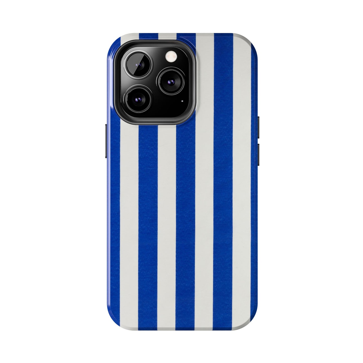 Blue & White Stripes Phone Case