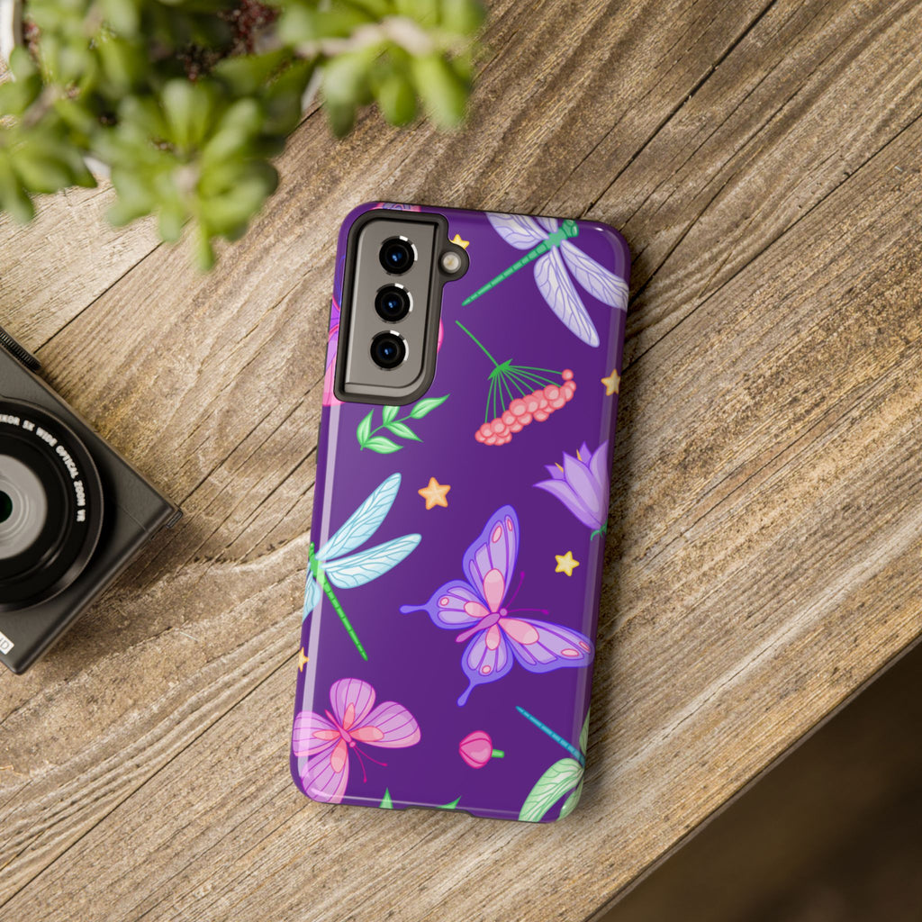 Purple Majestic Butterfly Phone Case (Apple & Android)