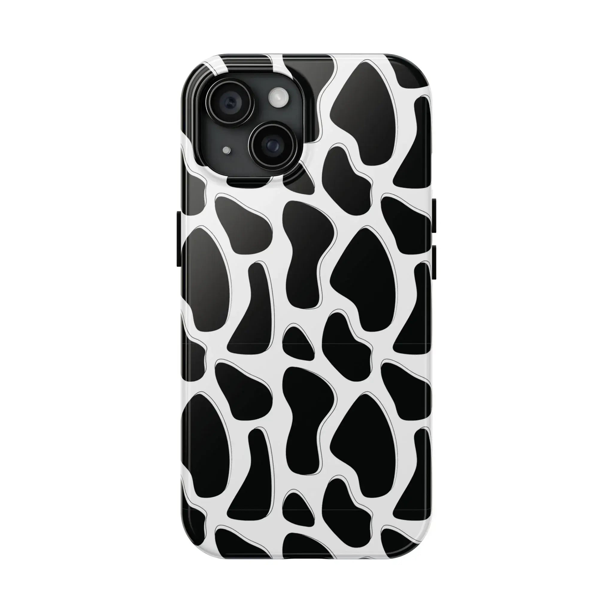 Spotted Animal Print Phone Case (Apple & Android) - Pink Sweetheart