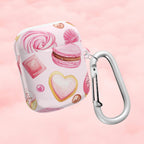 Pink Macaron Sweets Airpod Case