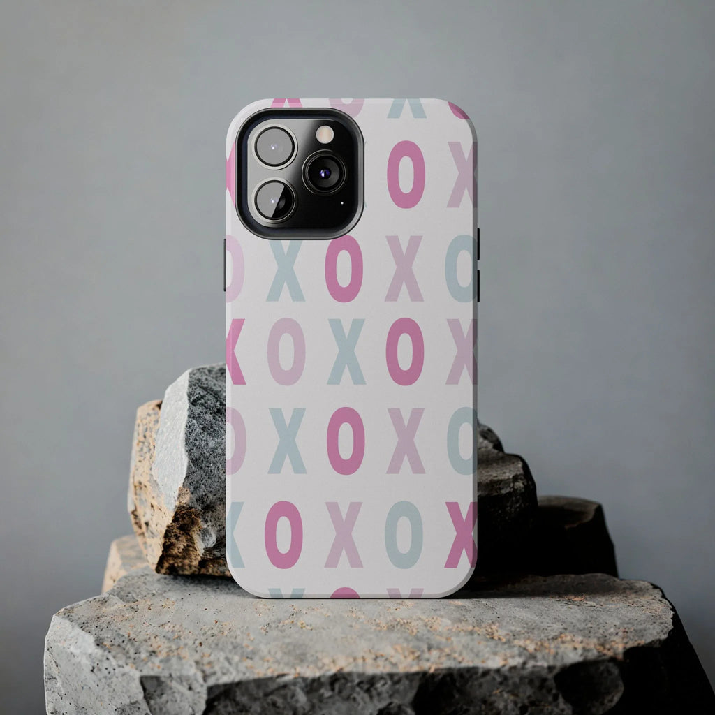 XOXO Phone Case (Apple & Android) - Pink Sweetheart