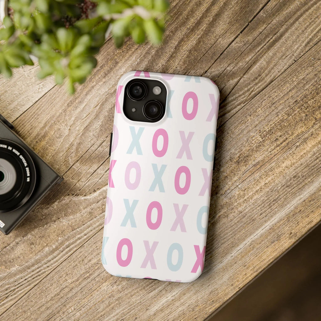 XOXO Phone Case (Apple & Android) - Pink Sweetheart