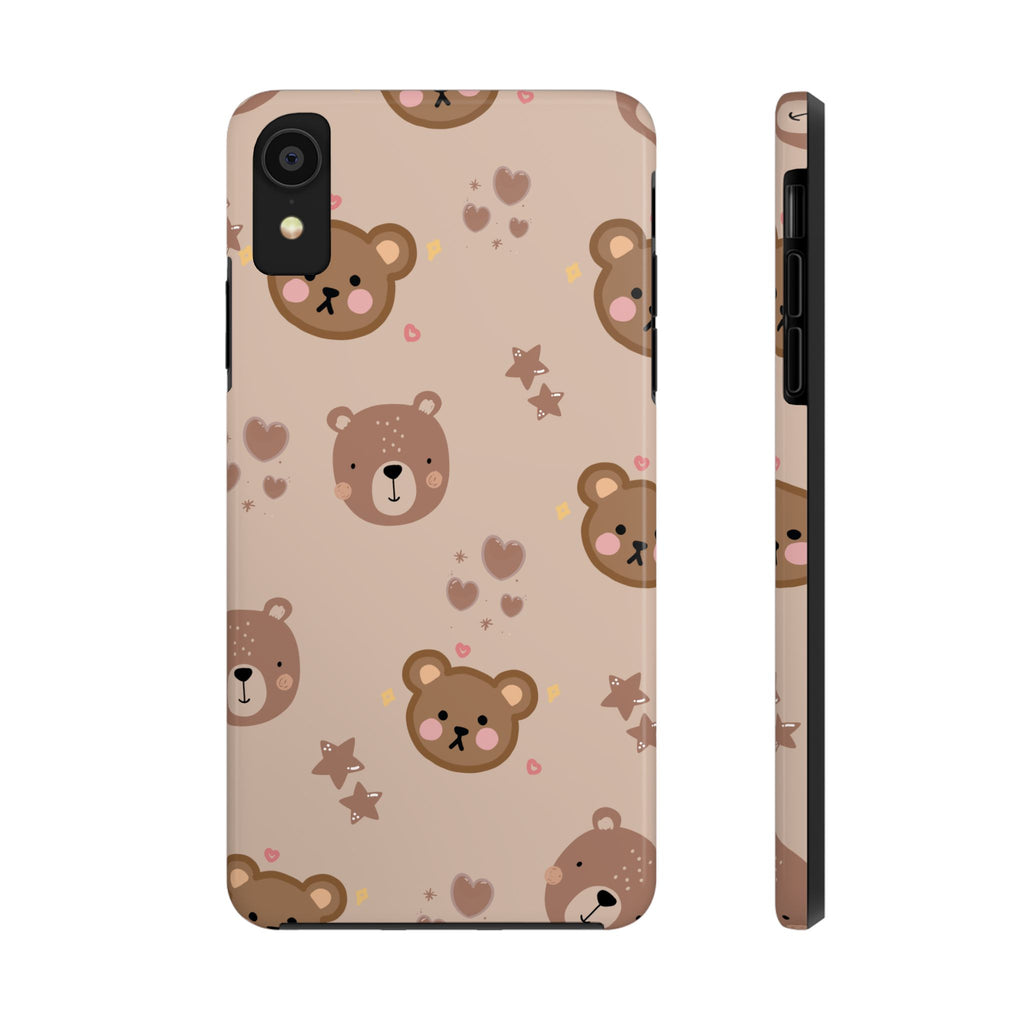 Boho Brown Bear Phone Case (Apple & Android)