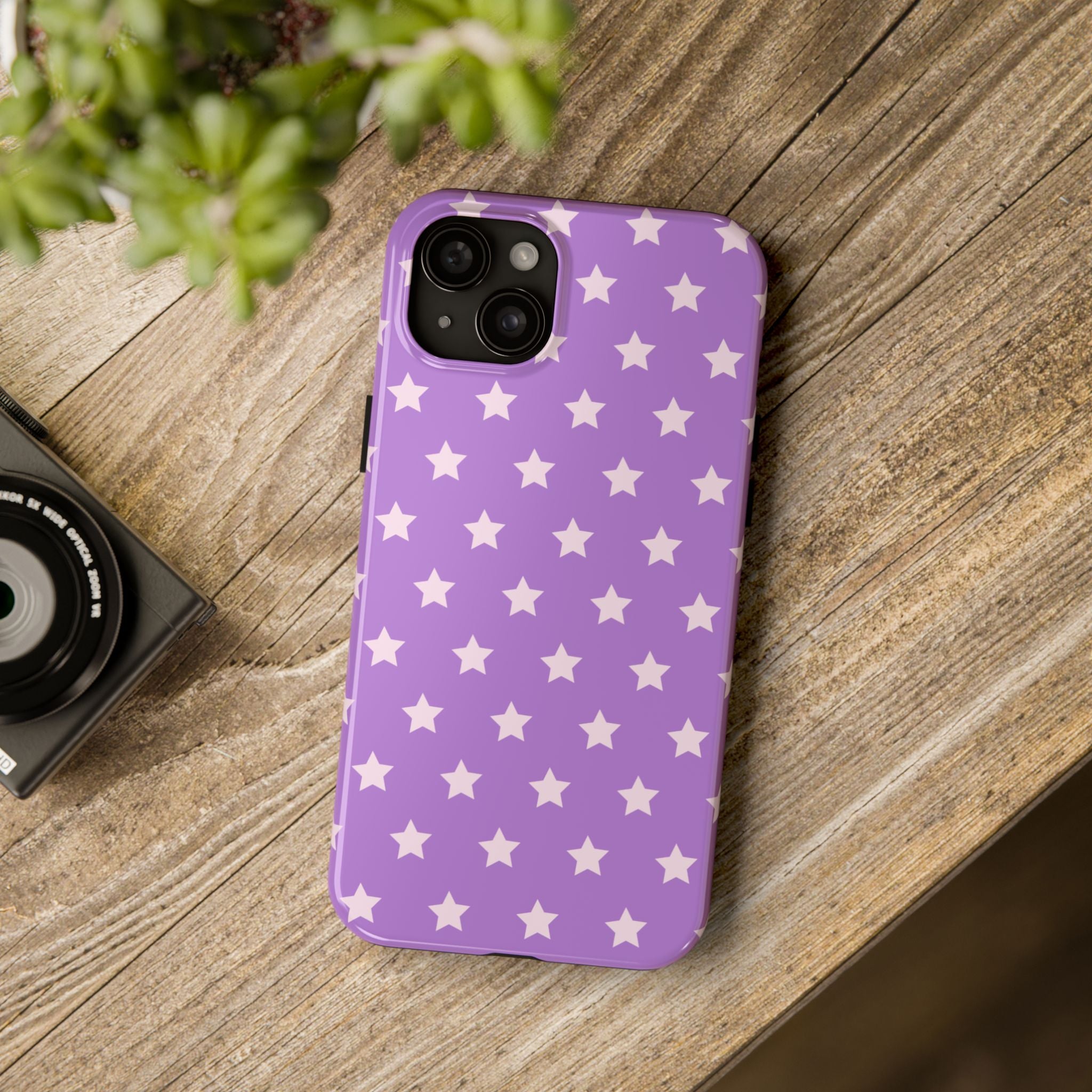 Purple Star Power Phone Case (Apple & Android)
