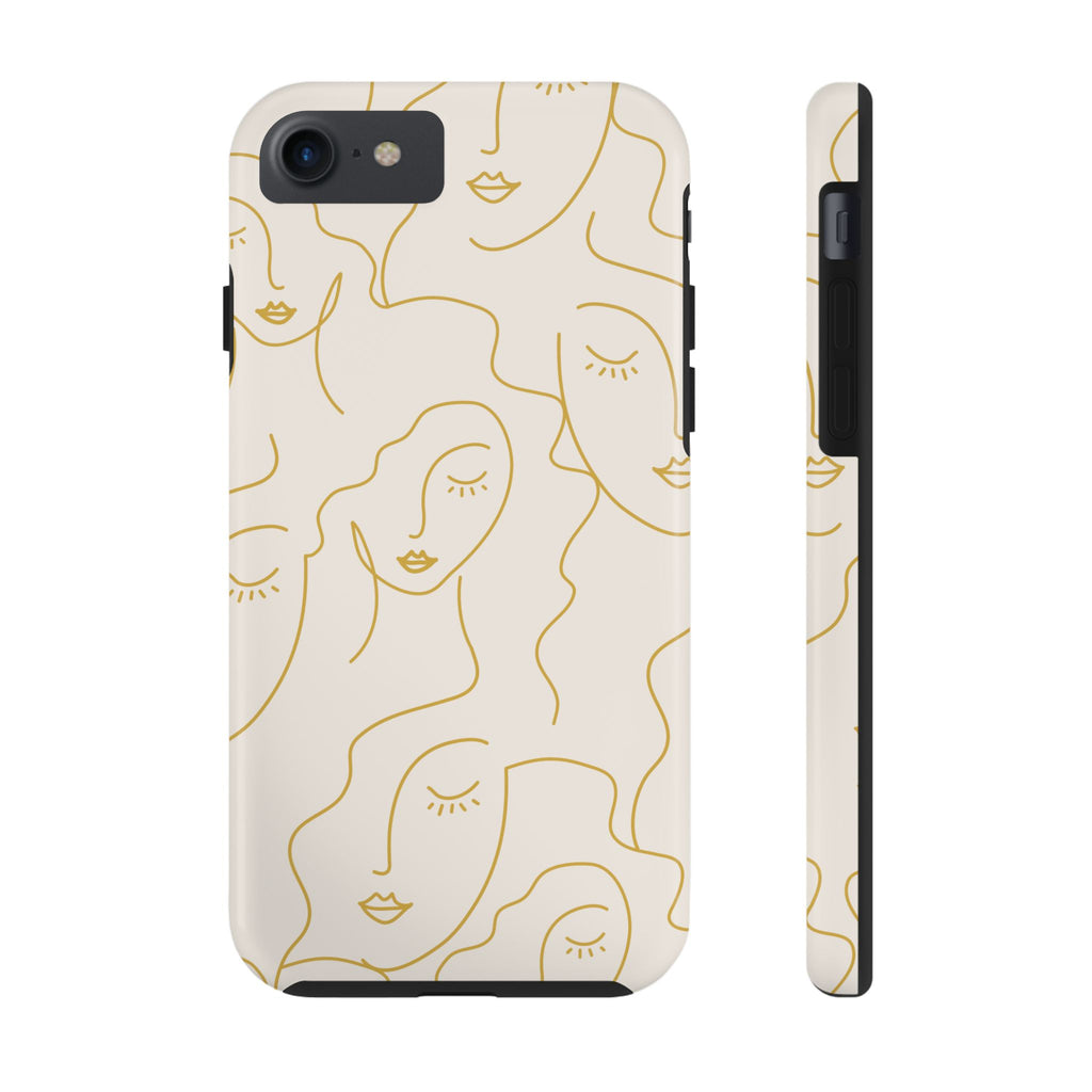 Minimalist Woman Phone Case (Apple & Android)