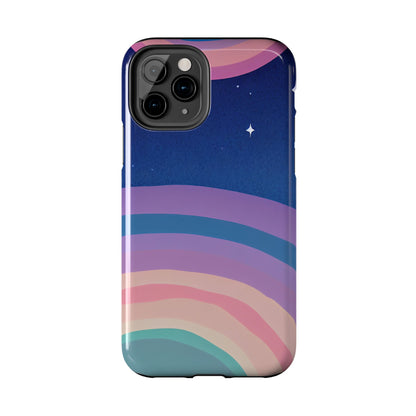 Midnight Rainbows Phone Case