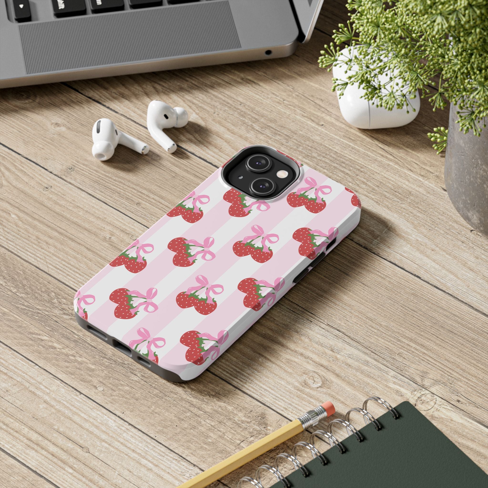 Strawberry Cherries Phone Case (Apple & Android)