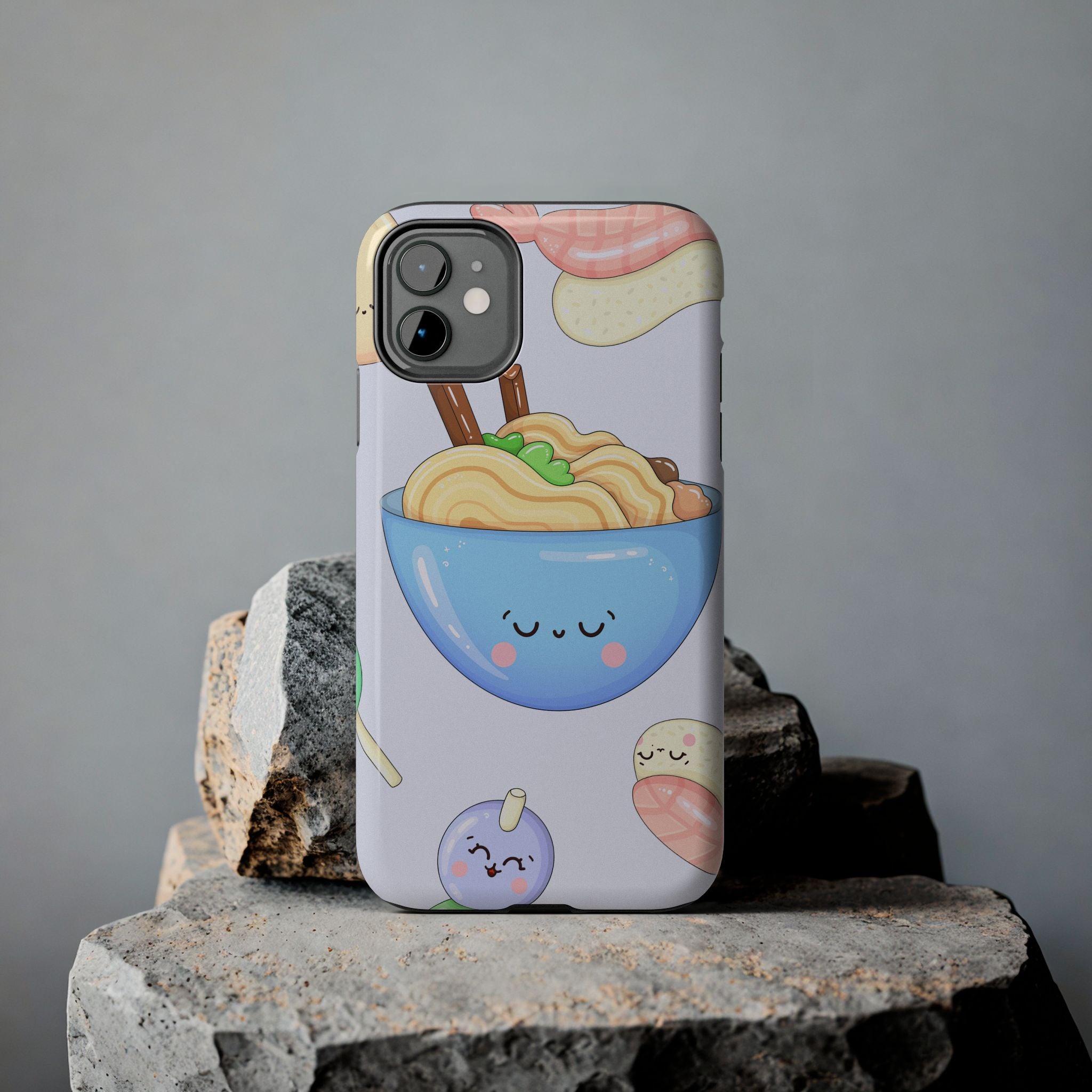 Kawaii Anime Snacks Phone Case (Apple & Android)