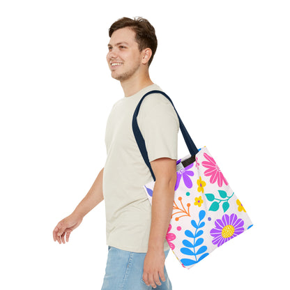 Fun Florals Tote Bag