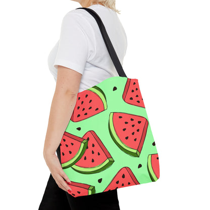 Cartoon Watermelon Tote Bag