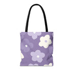 Pretty Purple Flowers Tote Bag