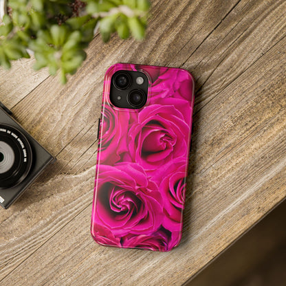 Fuchsia Rose Phone Case