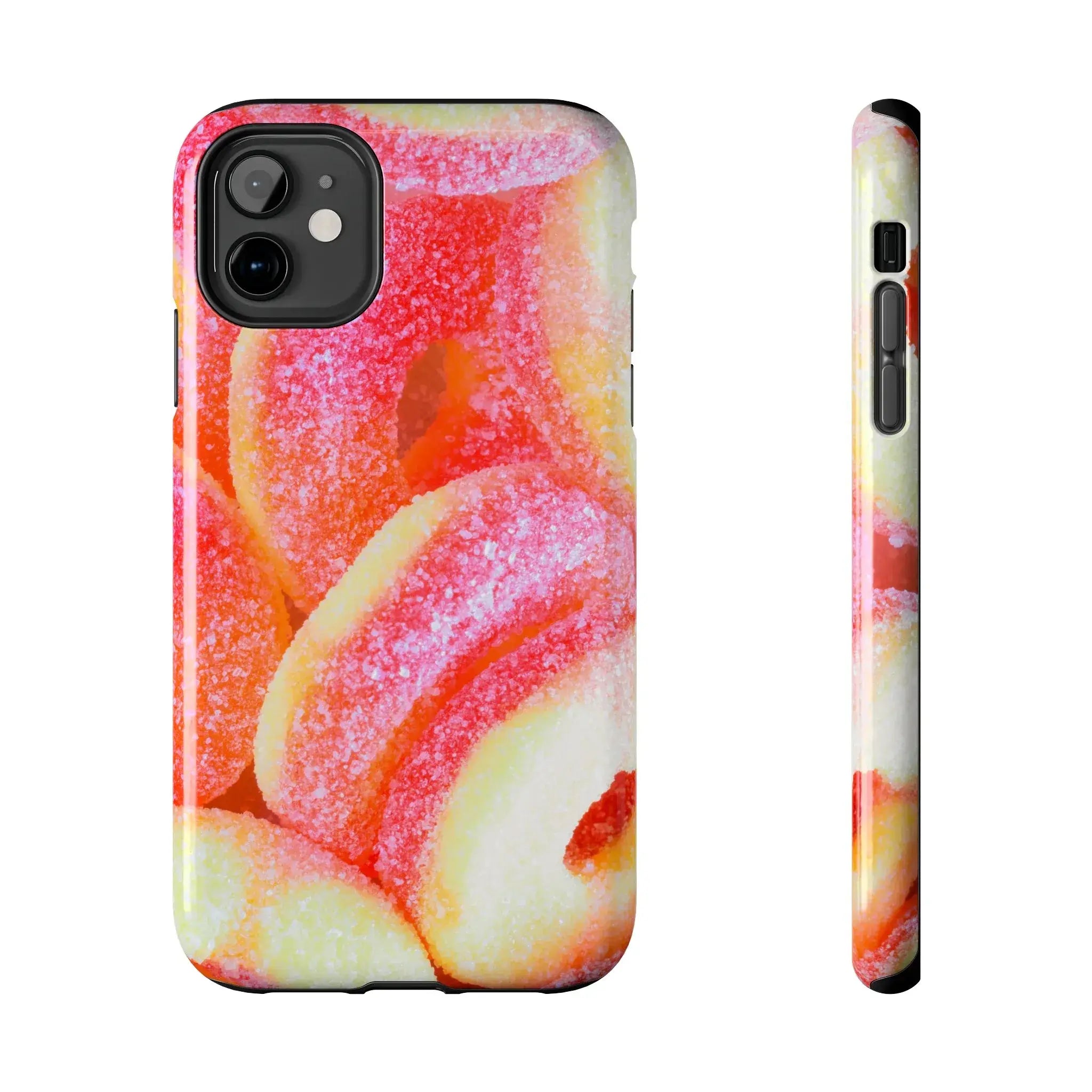 Sour Peach Ringz Phone Case (Apple & Android) - Pink Sweetheart