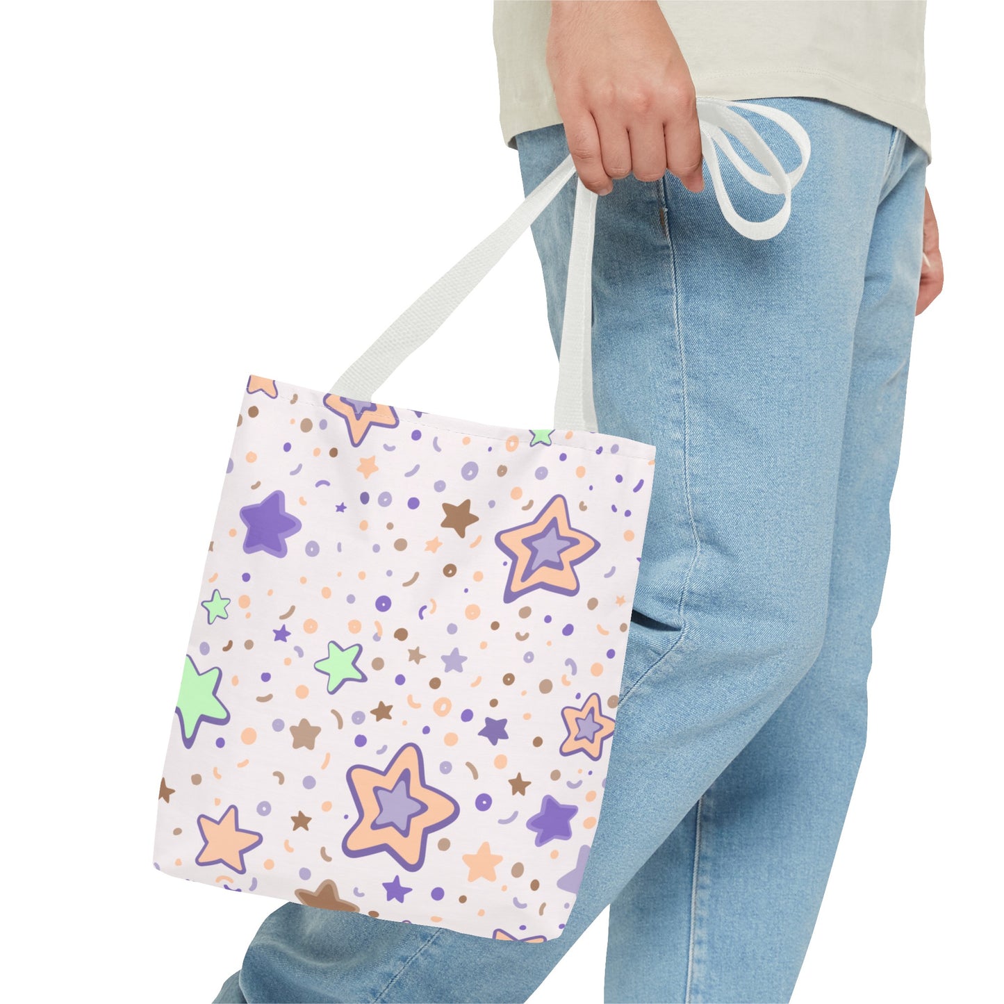 Starry Pastel Tote Bag