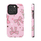 Pretty Pink Bows Phone Case (Apple & Android) - Pink Sweetheart