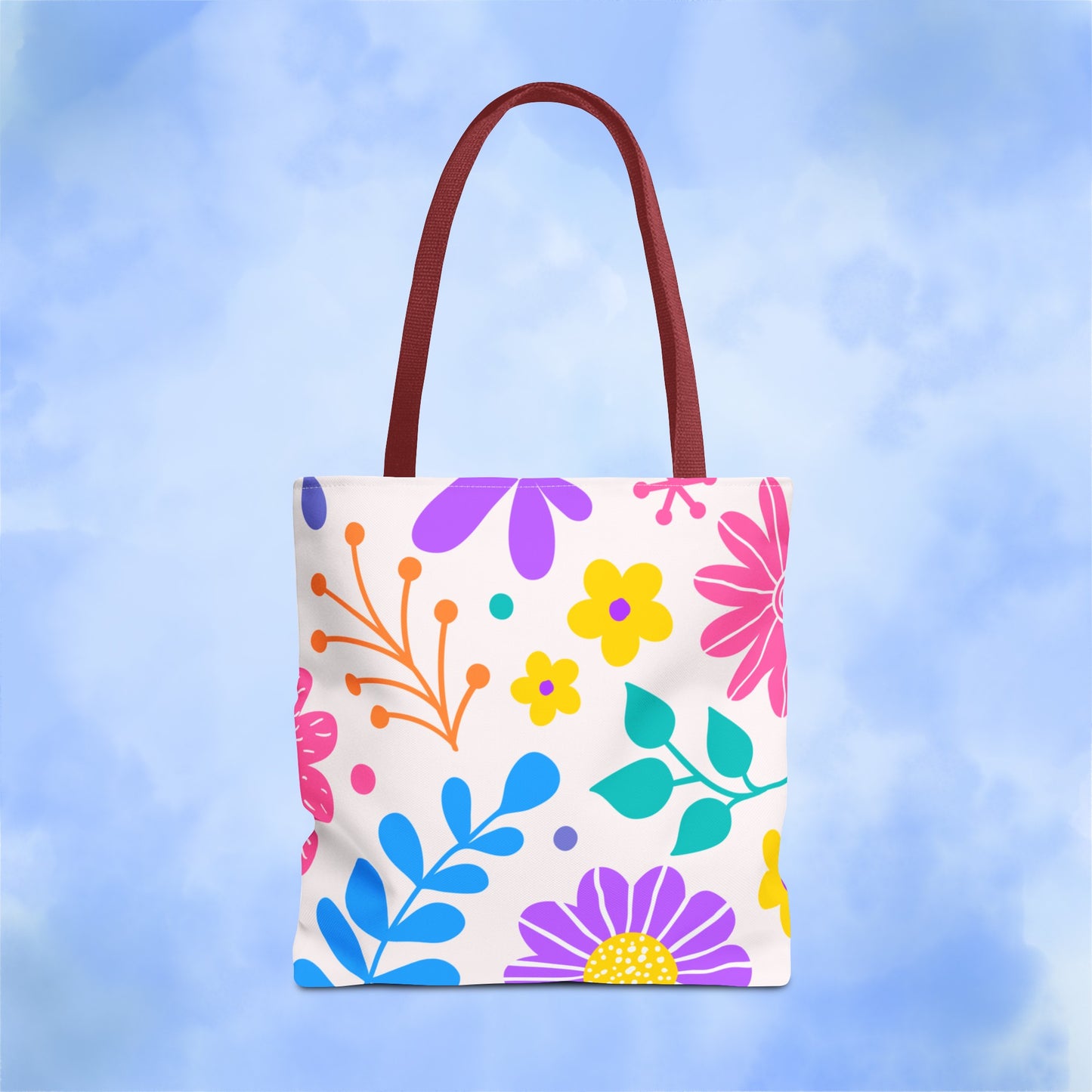 Fun Florals Tote Bag