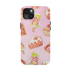 Tasty Pastry Treats Phone Case (Apple & Android) - Pink Sweetheart