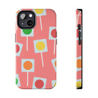 Lollipop Candy Phone Case (Apple & Android) - Pink Sweetheart