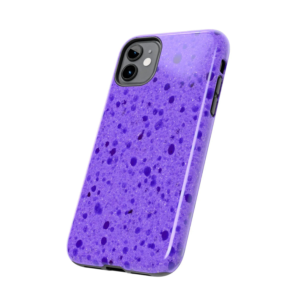 Purple Sponge Phone Case (Apple & Android) - Pink Sweetheart