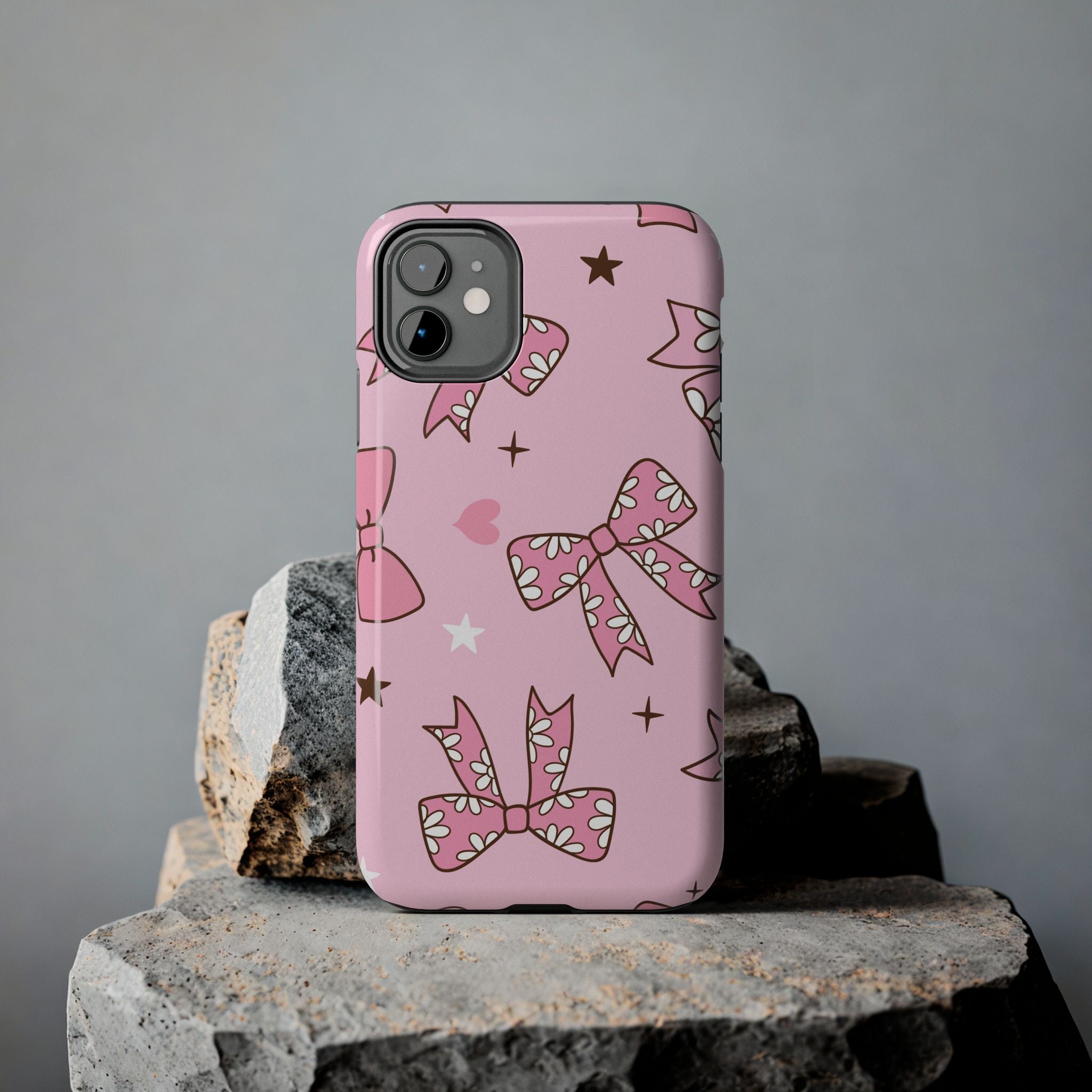 Pretty Pink Bows Phone Case (Apple & Android)