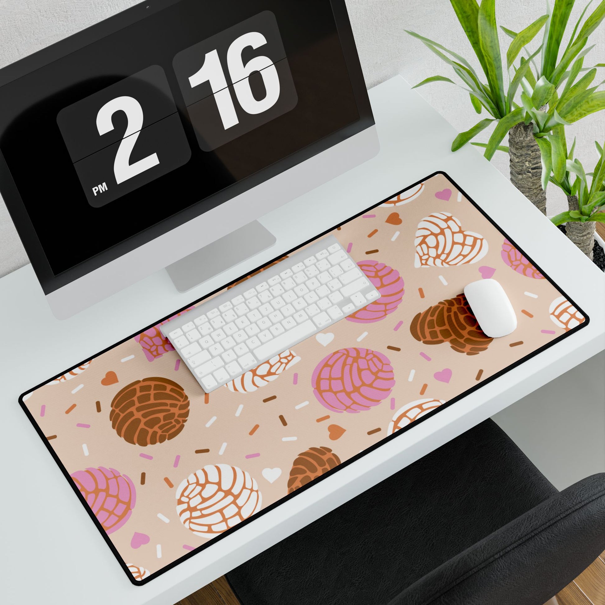 Shortbread Cookies Desk Mat