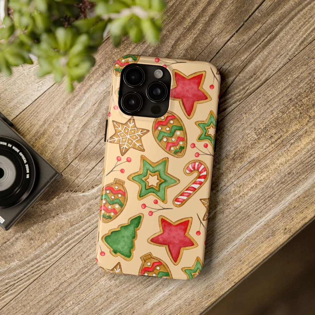 Xmas Holiday Cheer Phone Case (Apple & Android) - Pink Sweetheart