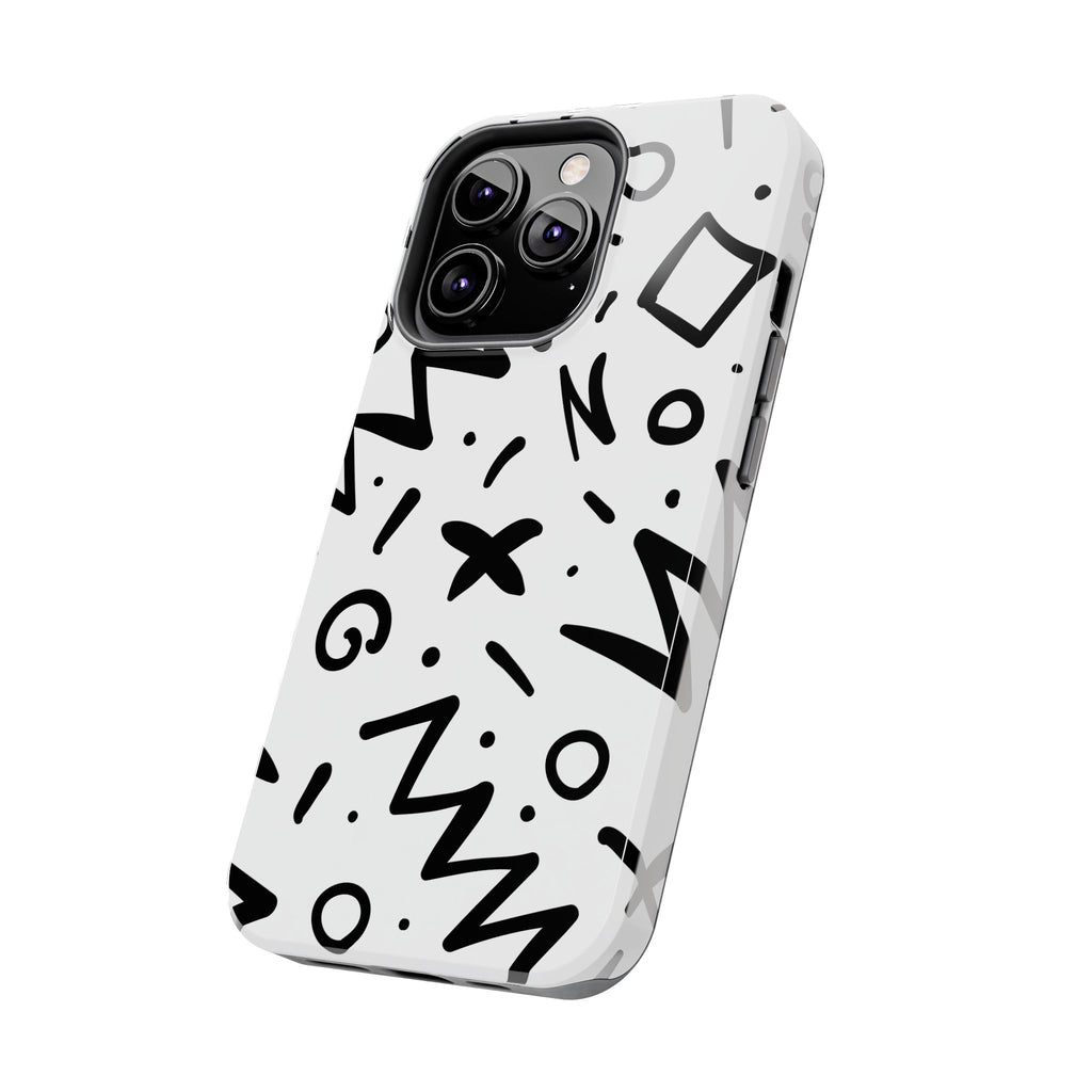 Abstract Memphis Pattern Phone Case (Apple & Android)