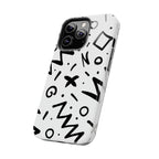Abstract Memphis Pattern Phone Case (Apple & Android)