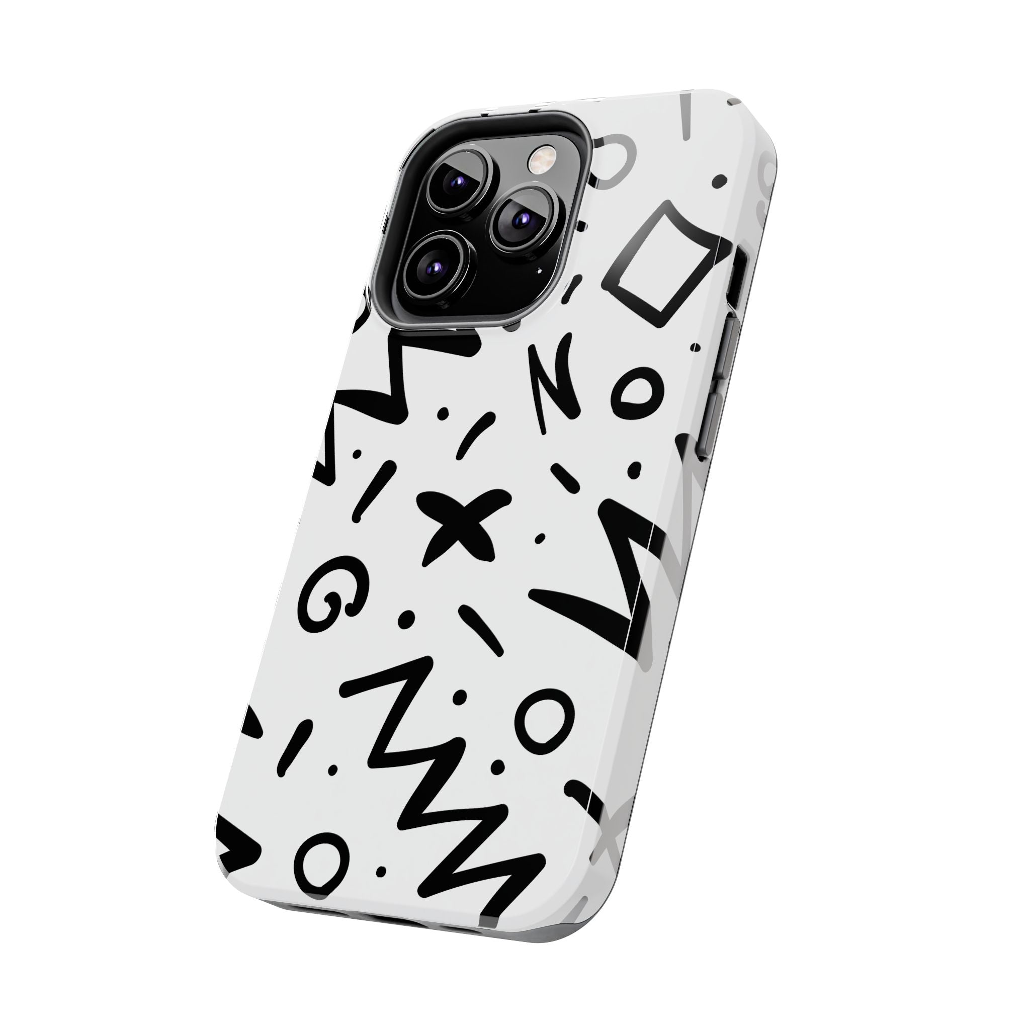 Abstract Memphis Pattern Phone Case (Apple & Android)
