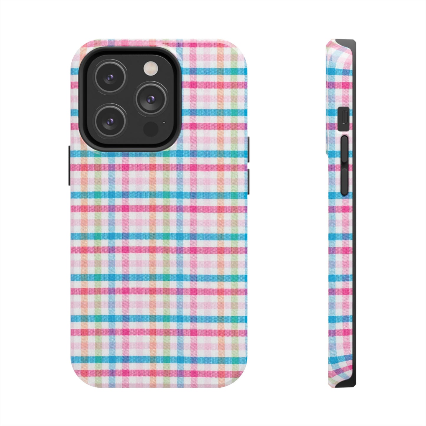 Checked Pattern Phone Case