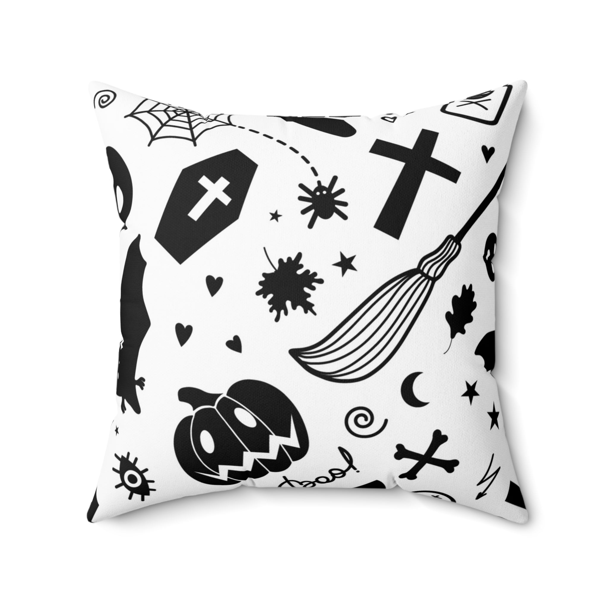Witches Recipe Square Pillow