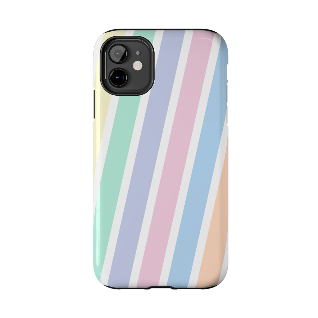 Pretty Pastel Lines Phone Case (Apple & Android)
