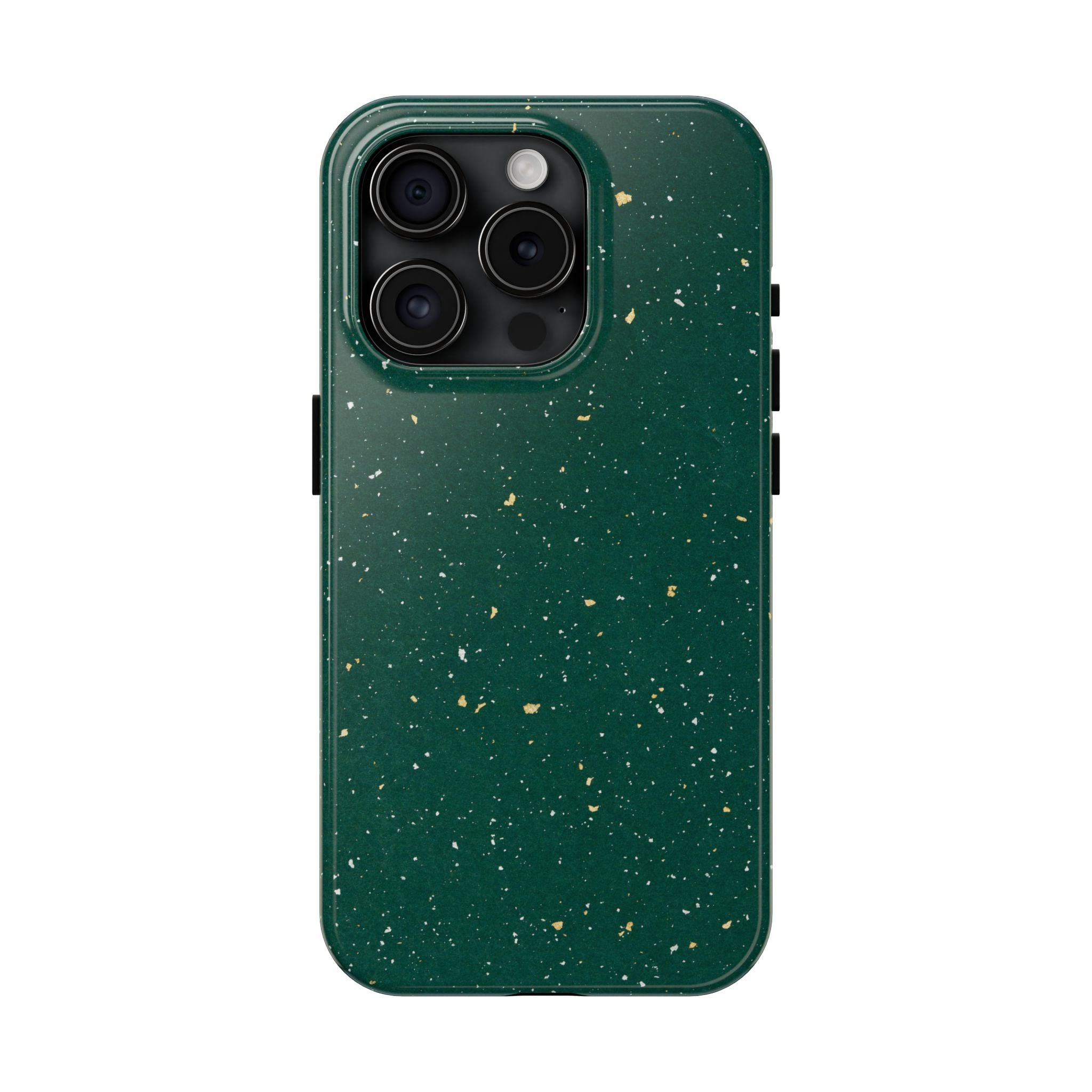 Emerald Gold Flecked Phone Case (Apple & Android)