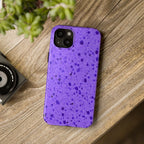 Purple Sponge Phone Case (Apple & Android) - Pink Sweetheart
