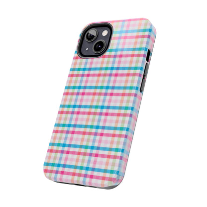 Checked Pattern Phone Case