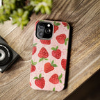 Cute Strawberries Phone Case (Apple & Android)