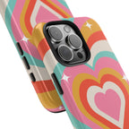 Psychedelic Hearts Phone Case (Apple & Android)