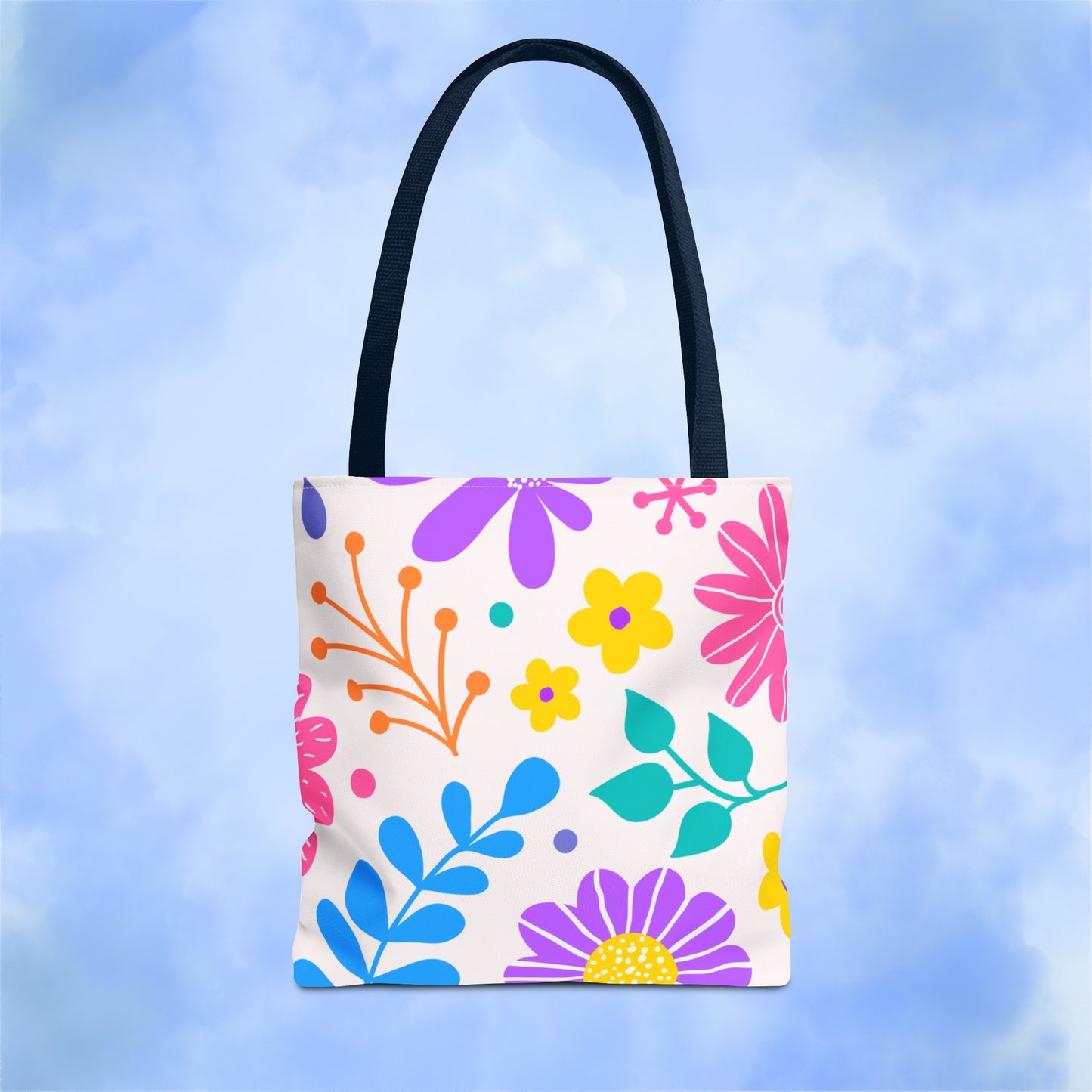 Fun Florals Tote Bag