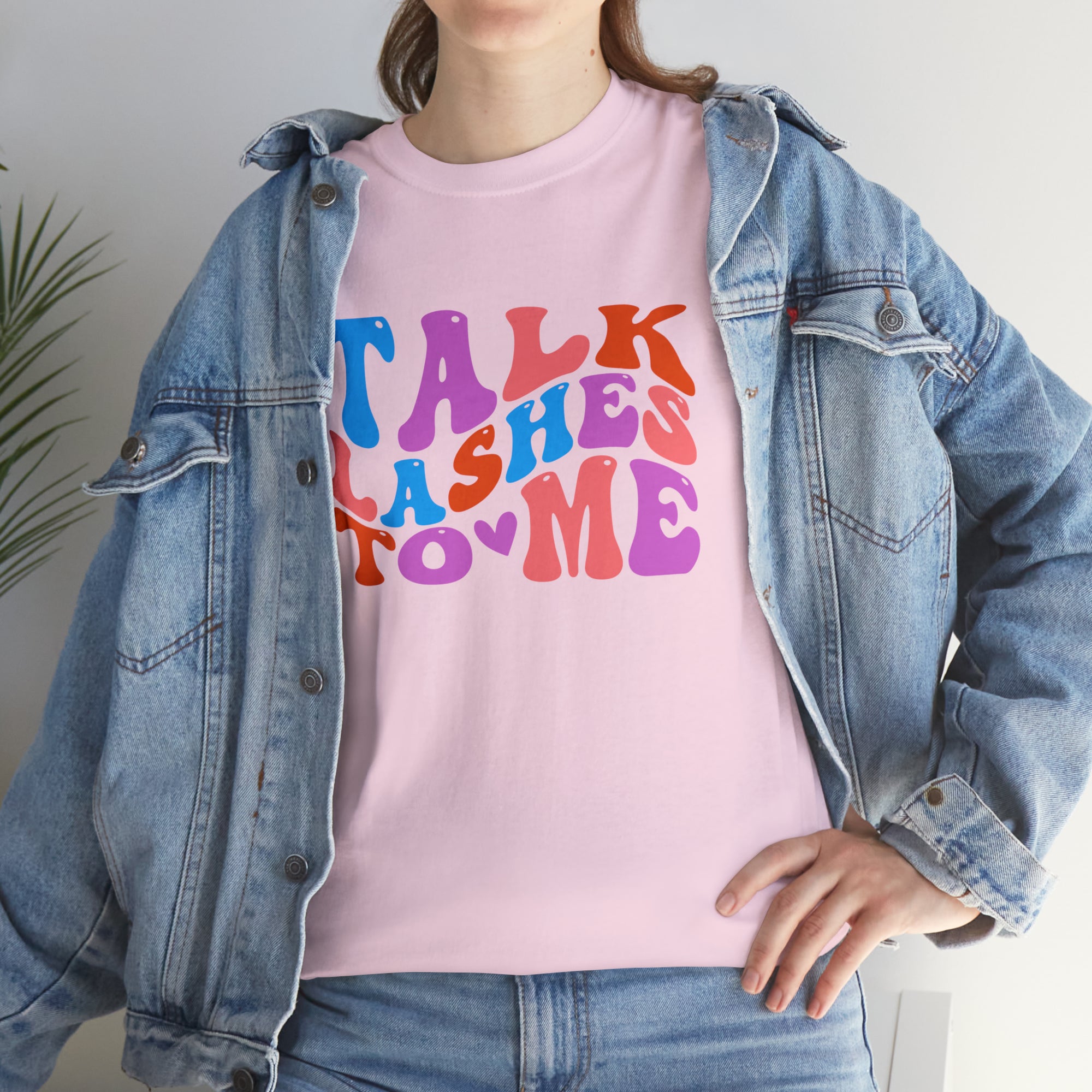 Talk Lashes to Me Cotton Tee