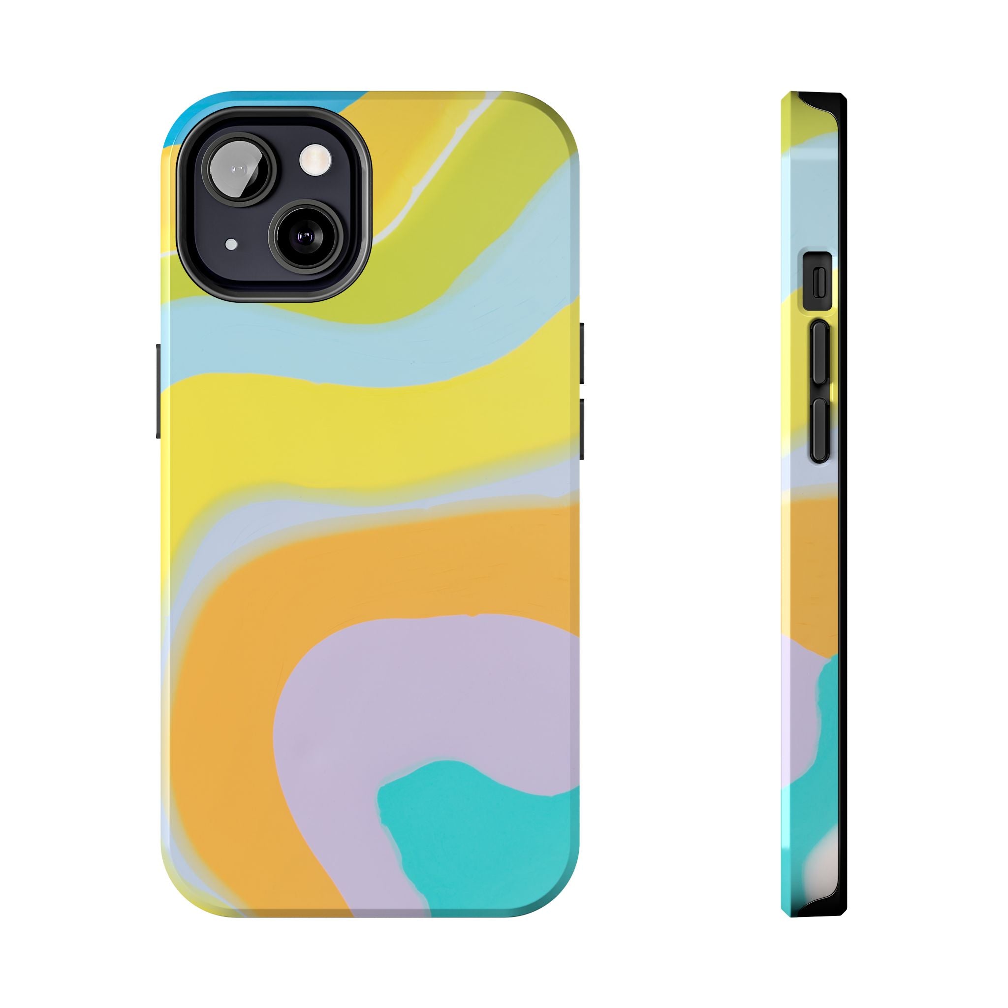Colorful Pastel Marble Pattern Phone Case (Apple & Android)