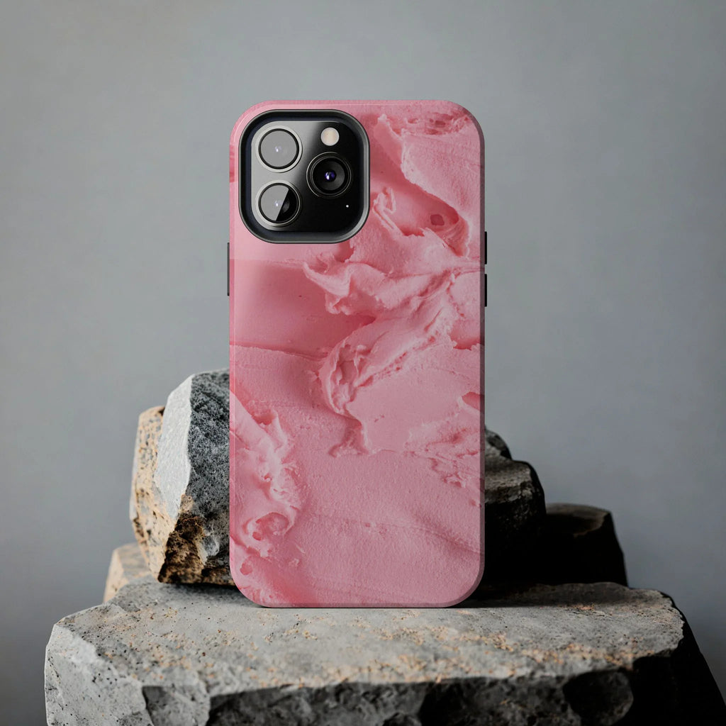 Yummy Pink Frosting Phone Case (Apple & Android) - Pink Sweetheart