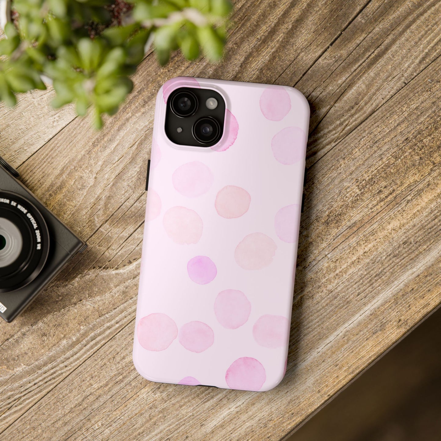 Watercolor Dots Phone Case